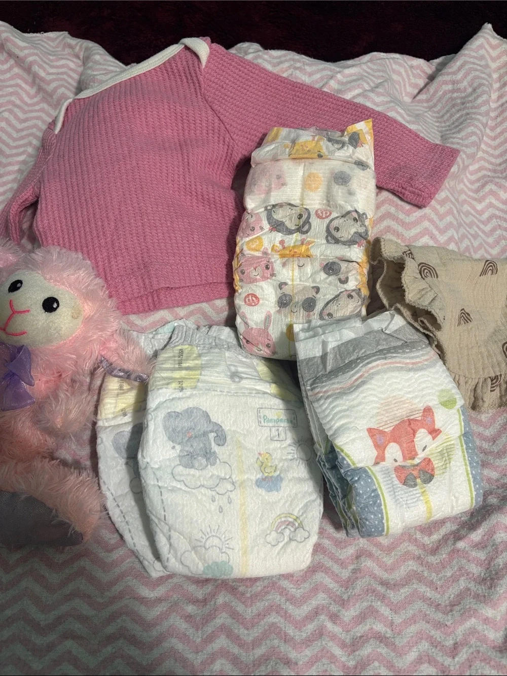 Reborn Baby Doll Nevaeh w/ Outfit, Hat & Lovey – Good Condition